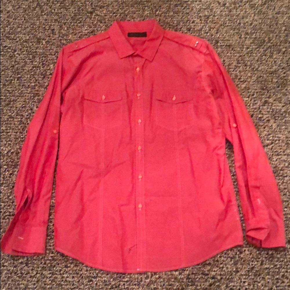 Red INC. Button Down shirt, size: Large